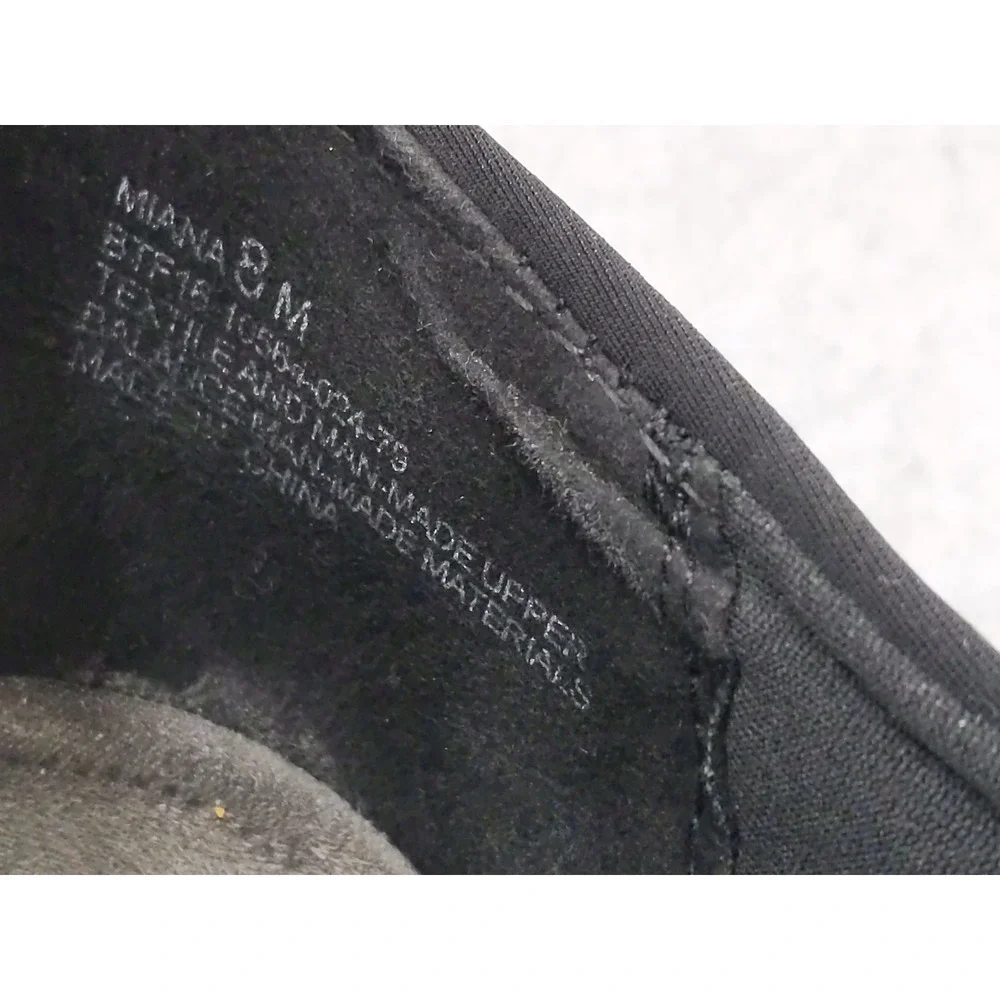 Baretraps Memory Foam Flats Comfort Buckle Detail Black Shoes Size 8M‎